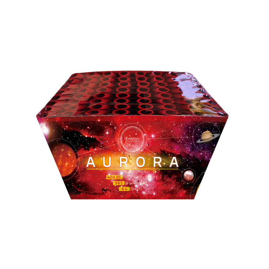 Aurora Fireworks Heaven