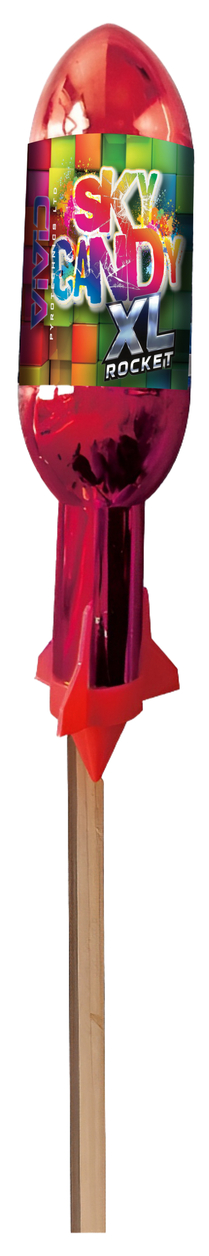 Sky Candy and Kamuro Rainbow XL Rocket Twin Pack